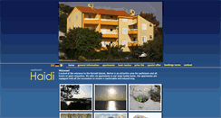 Desktop Screenshot of apartmani-haidi.com